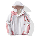 Ladies Multifunctional Trekking Softshell Jacket with removable fleece lining and hood Fashion Glam