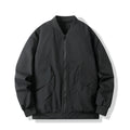 Men's lightweight padded bomber jacket with windproof surface and ribbed hem Fashion Glam