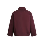 Men's Boxy Zip Jacket with Raglan Sleeves and Distinctive Seams Fashion Glam