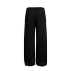 Women's Loose High-Waist Relaxed Sweat Pants with Drawstring and Decorative Seam Lines Fashion Glam
