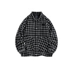 Men's Padded Coach Jacket with Geometric Pattern and Contrast Chest Pocket Fashion Glam