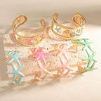 Ladies bracelet with intricate starfish design Fashion Glam