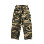 Unisex Loose Cargo Pants with Wide Leg, High Waist and Multifunctional Flap Pockets Fashion Glam