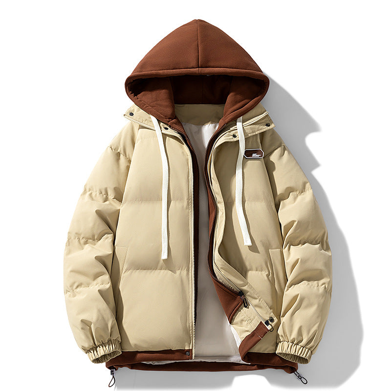 Women's quilted hooded jacket with soft teddy fleece lining, adjustable hem, and elastic cuffs Fashion Glam
