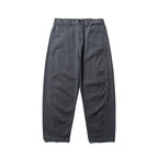 Men's tapered twill pants with high waist and five pockets Fashion Glam