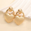 Ladies earrings in elegant heart design Fashion Glam