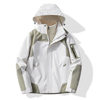Ladies Multifunctional Trekking Softshell Jacket with removable fleece lining and hood Fashion Glam