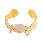 Ladies Elegant Wave-Shaped Bracelets Fashion Glam