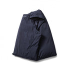 Unisex Padded Quilted Vest with Asymmetrical Front and Minimalist Silhouette Fashion Glam