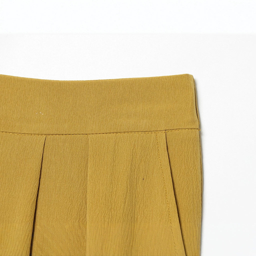 Women’s harem pants with high waistband, pleated folds and knotted cuffs Fashion Glam