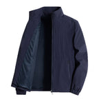 Men's Ultra-Lightweight Urban Windbreaker with Stand-Up Collar, Two-Way Zipper and Elastic Cuffs Fashion Glam