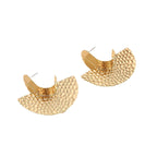 Women's Hanging Earrings with Artistic, Textured Design Fashion Glam