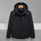 Men's Softshell Outdoor Jacket with Hood, windproof and waterproof Fashion Glam
