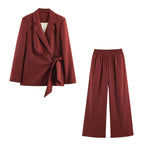 Women's Wide Palazzo Pants with High Waist, Elastic Waistband, and Flowing Fit Fashion Glam