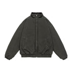 Unisex Padded Bomber Jacket with Teddy Lining Fashion Glam