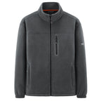 Men's Insulating Microfleece Functional Jacket with Waterproof Chest Pocket and Stand Collar Fashion Glam