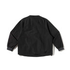 Unisex Short Cut Boxy Overlayer Jacket in Utility Style with Flap Pockets and Drawstring Fashion Glam