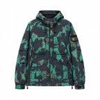 Men's Technical Camouflage Outdoor Jacket with Hood, Ripstop and Multifunctional Pockets Fashion Glam
