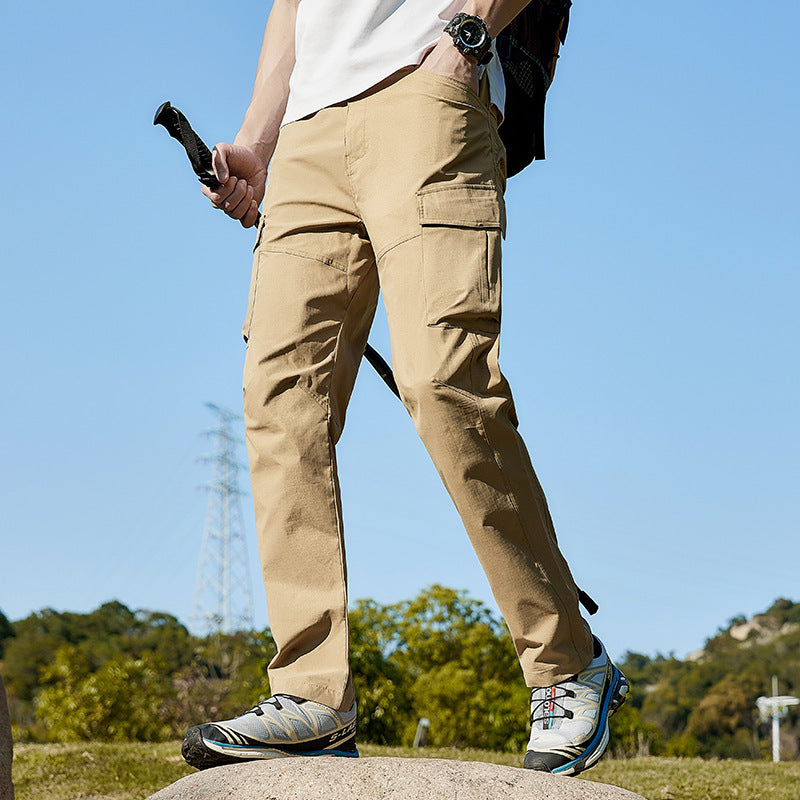 Men's Breathable Trekking Cargo Pants with Stretch and Multitude of Pockets Fashion Glam
