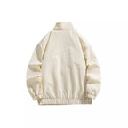 Men's lightweight technical utility transition jacket with stand-up collar and multifunction pockets Fashion Glam
