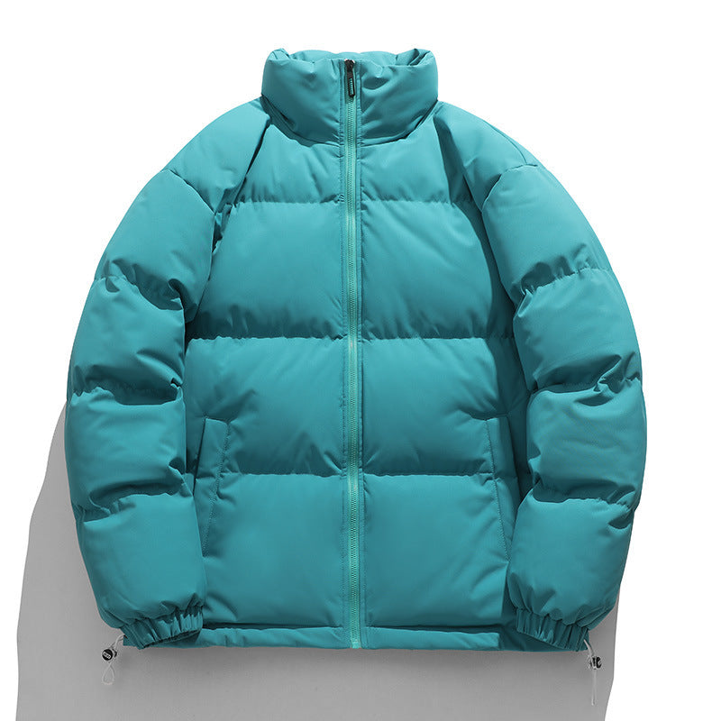 Unisex Padded Quilted Transitional Jacket with High Collar and Adjustable Hem Fashion Glam