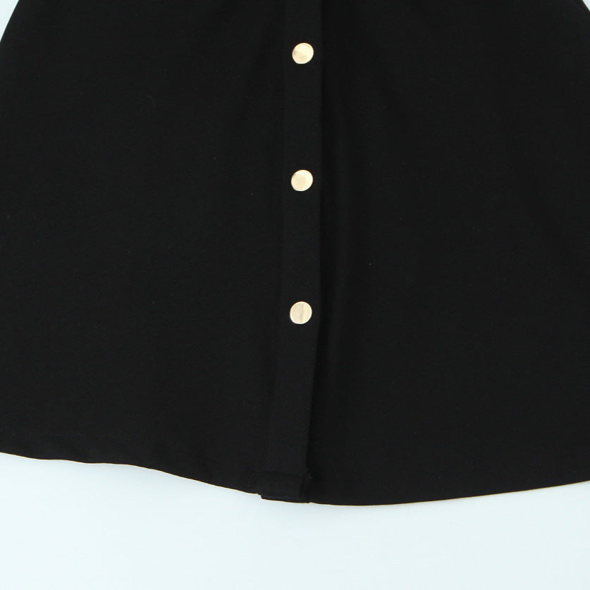 Ladies shirt dress with waist gathering and chest pockets Fashion Glam