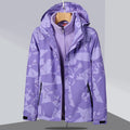 Women's two-layer softshell jacket with removable fleece inner jacket and hood Fashion Glam