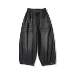 Men's extra-wide baggy jeans with a low crotch, relaxed low-crotch cut, and wide hem Fashion Glam