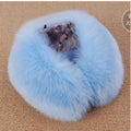 Women's High-Pile Loop Scarf made of Faux Fur with Soft Lining Fashion Glam