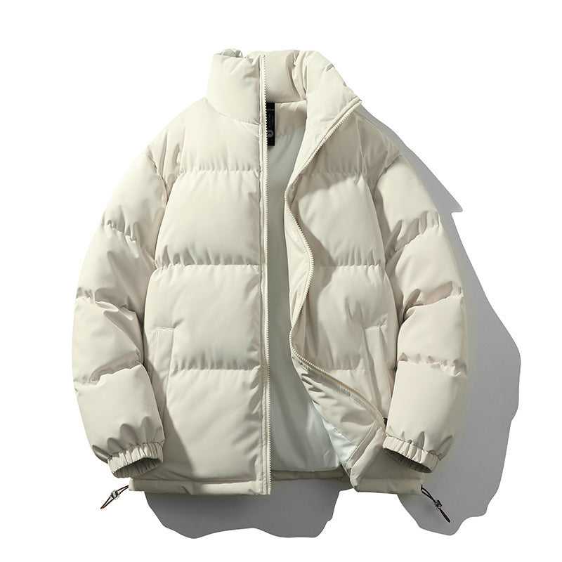 Unisex Padded Quilted Transitional Jacket with High Collar and Adjustable Hem Fashion Glam
