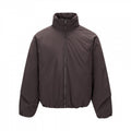 Unisex Short cut lightweight windbreaker in boxy cut with high stand-up collar and elastic hem Fashion Glam