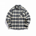 Unisex Boxy Checkered Flannel Overshirt with Patch Chest Pocket and Boxy Cut Fashion Glam