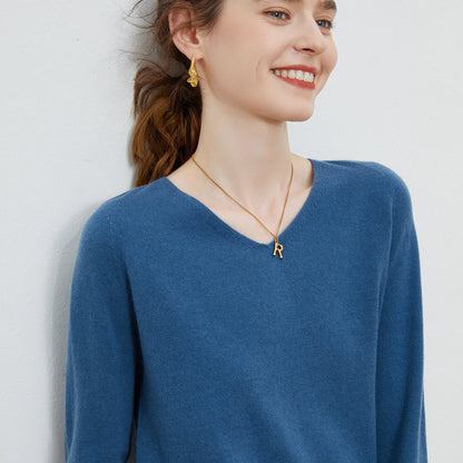 INDIGO - CASUAL JUMPER MERINO WOOL