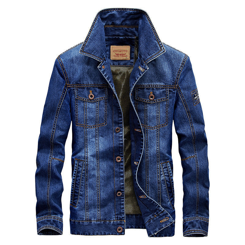 Men's Denim Jacket Fashion Glam