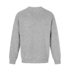 Unisex Soft Oversized Ribbed Sweater with Relaxed Fit and Tonal Texture Fashion Glam