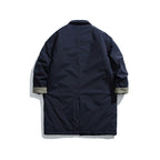 Men's Padded Coat with Shirt Collar and Thermal Lining Fashion Glam
