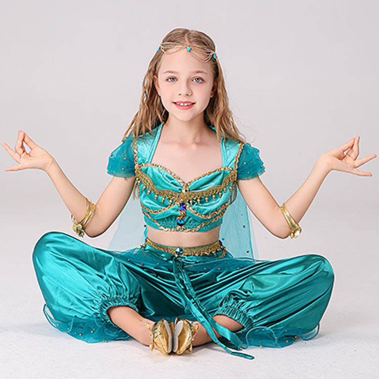Girls Fairy Tale Princess Costume Fashion Glam