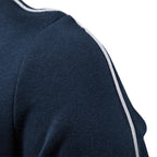 Men's sweatshirt jacket with high collar and full zip Fashion Glam
