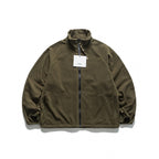 Unisex Oversize-Utility-Rain Jacket with Hood and Concealed Zipper Fashion Glam
