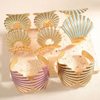 Women's bangle with elegant shell design Fashion Glam
