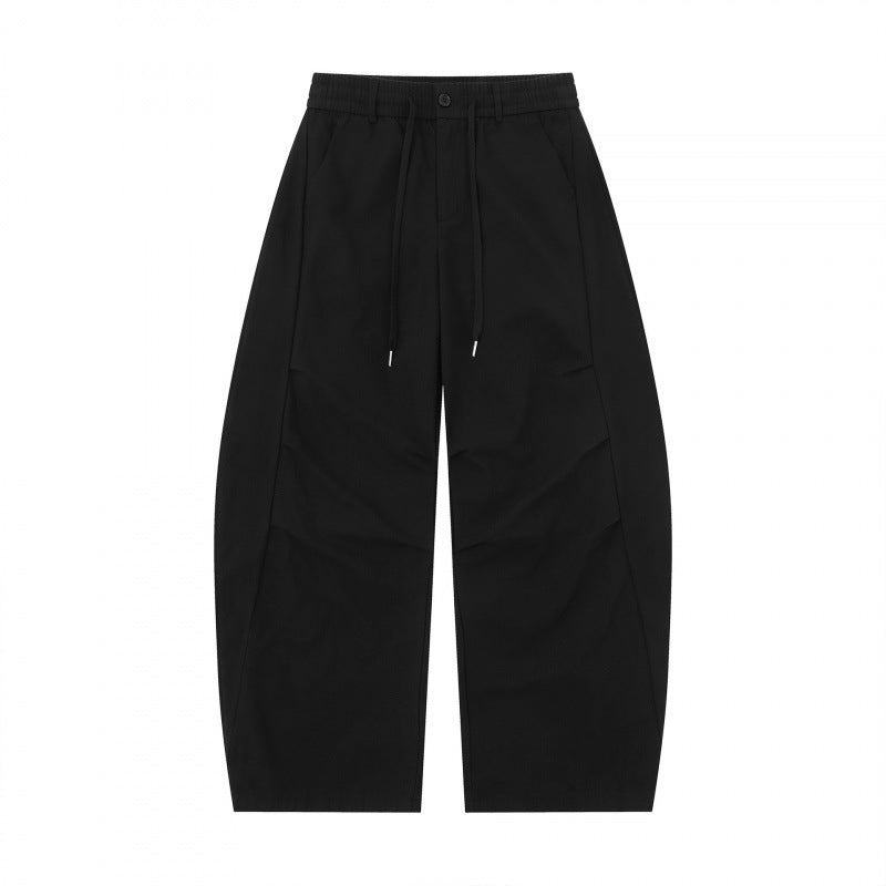 Unisex Oversize Balloon Pants with drawstring waistband and boxy silhouette Fashion Glam