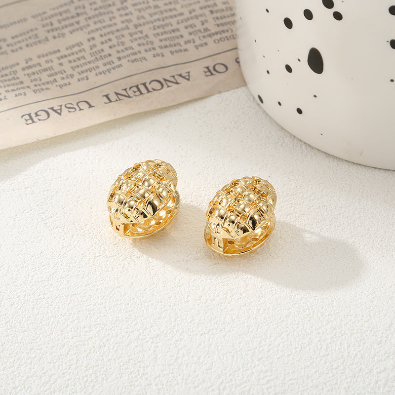Women's Ear Clips with Elegant Pattern Fashion Glam