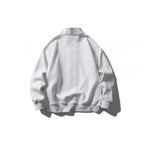 Unisex Boxy-Oversize-Zip Jacket with Stand-Up Collar, Raglan Sleeves, and Side Pockets Fashion Glam