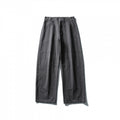 Men's Wide Utility Pants in Workwear Look with Knee Patches and Straight Leg Fashion Glam