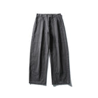 Men's Wide Utility Pants in Workwear Look with Knee Patches and Straight Leg Fashion Glam