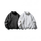 Unisex Boxy-Oversize-Zip Jacket with Stand-Up Collar, Raglan Sleeves, and Side Pockets Fashion Glam