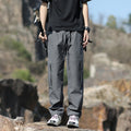 Men's Technical Outdoor and Hiking Pants with Zipper Pockets and Adjustable Waist Fashion Glam
