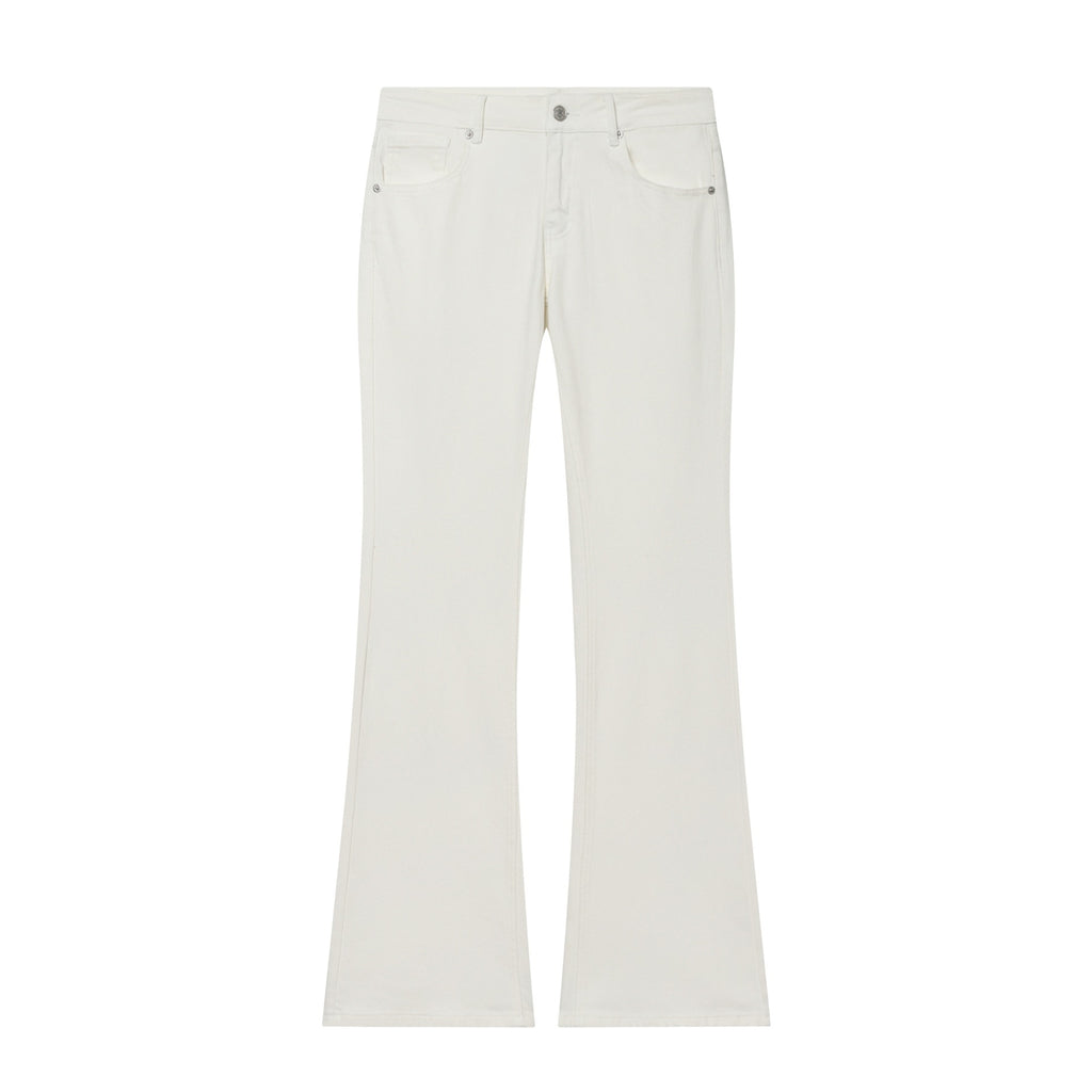 Women's High-Waisted Flared Jeans with Kickflare and Five-Pocket Cut Fashion Glam