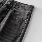 Men's loosely cut straight jeans in workwear style with used effect Fashion Glam