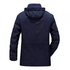 Men's Thermo-Canvas Parka with Sherpa Inner Lining, Removable Hood and Multi-Functional Pockets Fashion Glam